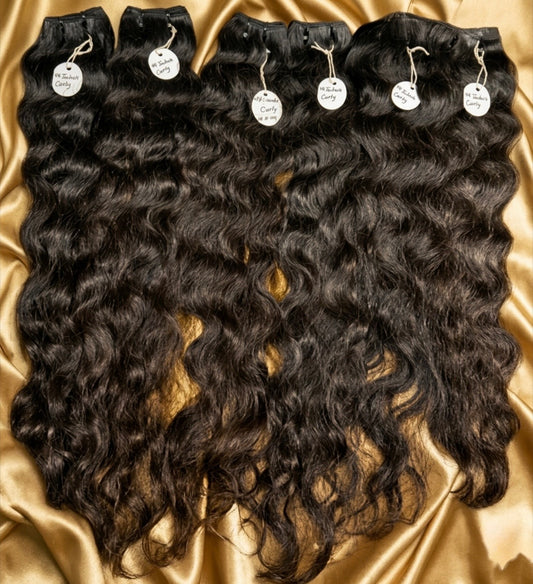 Raw Hair Curly - Single Donor Qualité Premium